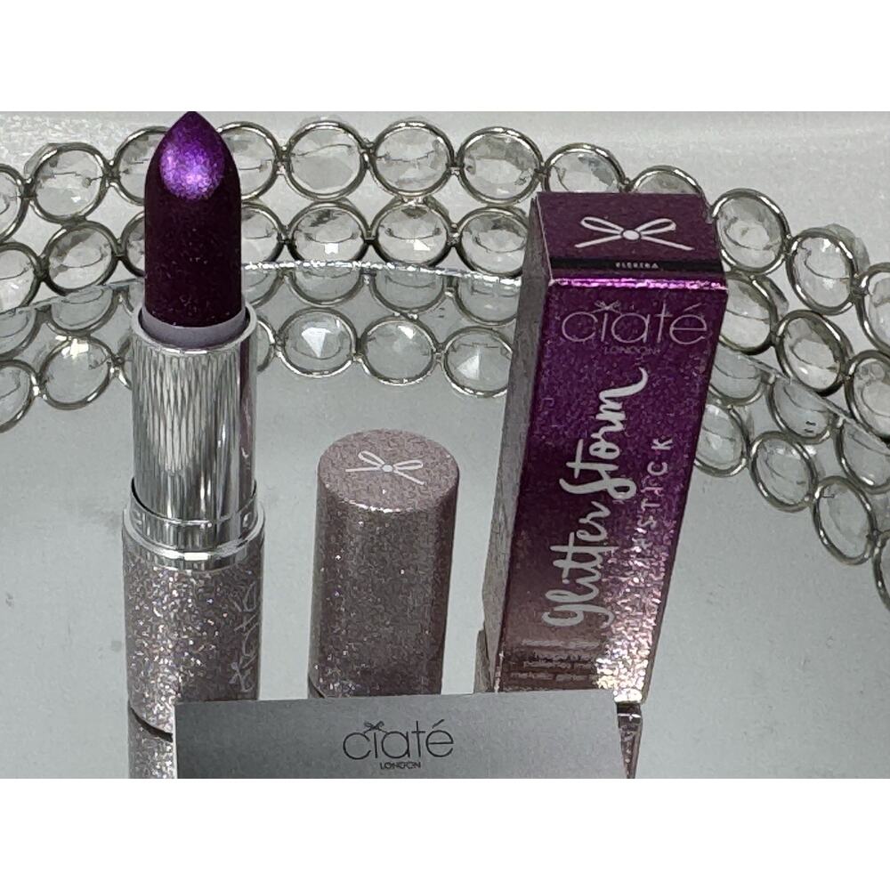 Ciate London Glitter Storm Lipstick Color ELEKTRA ~ NIB